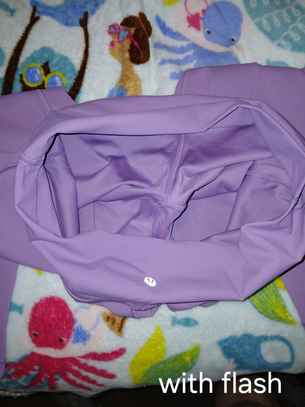 NWOT Lululemon Wunder Under High-Rise Tight 25" Wisteria Purple - Size 14 - Picture 13 of 14